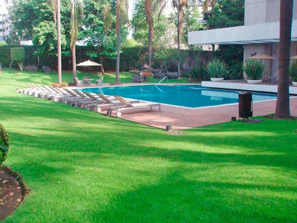 Royal Pedregal Hotel Mexikóváros Kültér fotó The swimming pool at the hotel